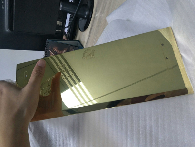 铜件镜面机械键盘外壳