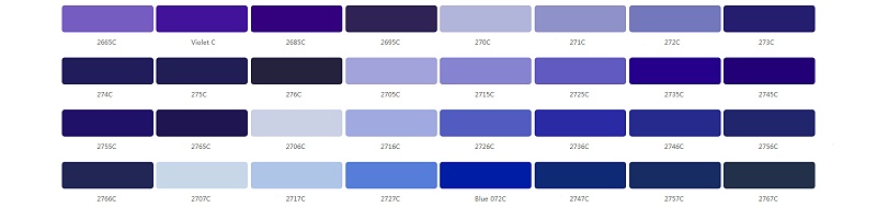 铝合金cnc加工阳极氧化劳尔色卡－潘通色卡（Pantone）色号参照表-01
