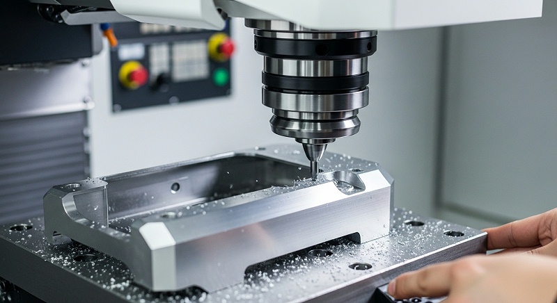 机器人电池仓盖板CNC_微米级精度_振动抑制90__电池防护-图1