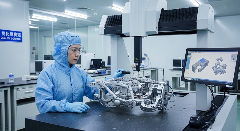 手术机器人零部件精密CNC加工厂家哪家好？3大指标助你精准选择2