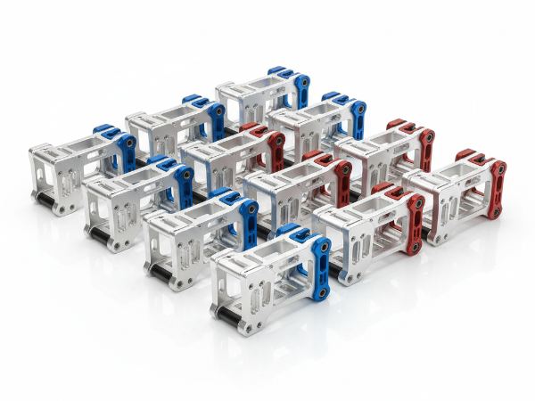 无人机航拍云台减震架CNC加工