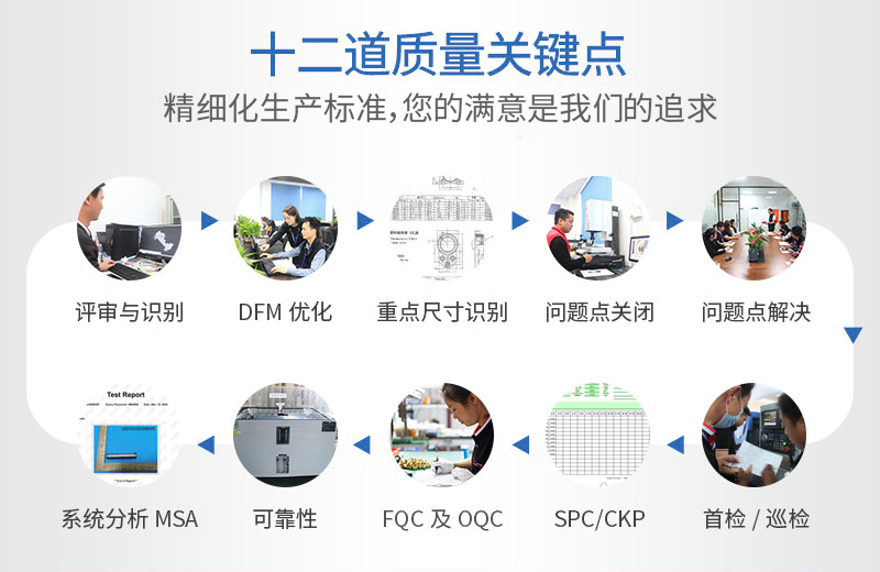 cnc铜件加工严格检验