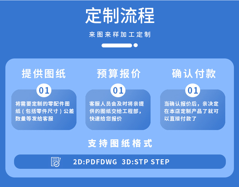 车床铝件镜面加工包装