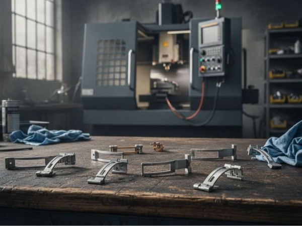 手表蝴蝶扣精密零件CNC加工厂家