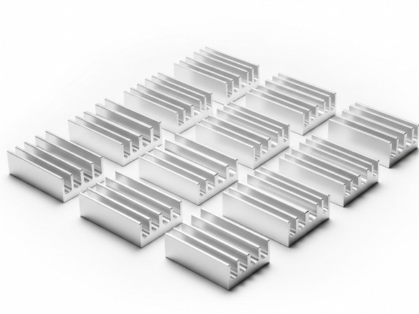 高精度小型空气净化器散热器定制CNC加工厂家