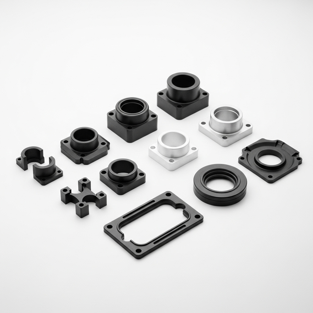 高精度洁面仪塑料件CNC加工