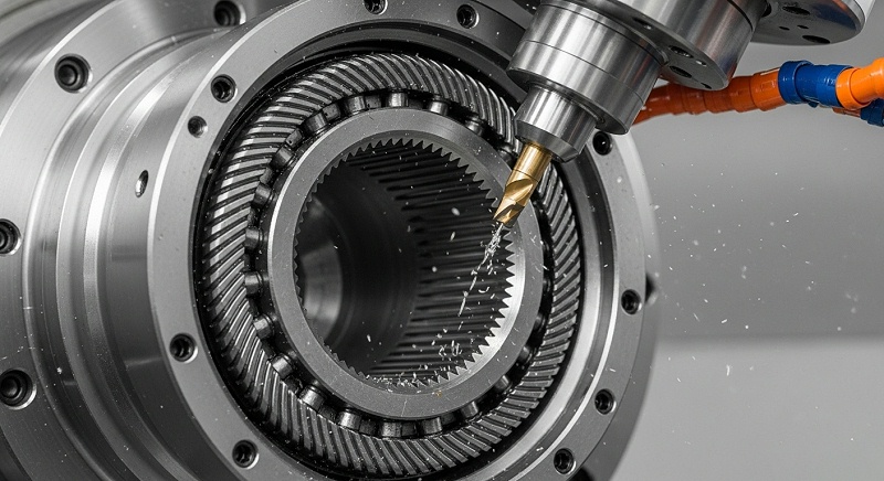 复杂关节轴承座CNC_刀具工艺优选_精度达0_001mm_效-图1