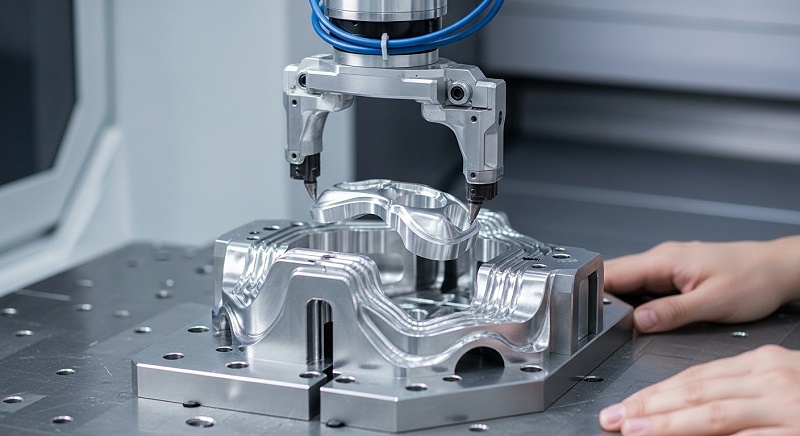 复杂工件抓取率提升20__五轴夹具定制精度如何实现微米级保障-图1