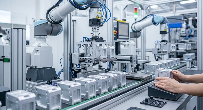 机器人电池盖板CNC_批量尺寸稳定秘诀_微米级公差的加工策略-图3