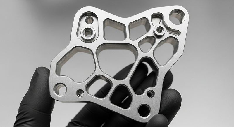 复杂机器人传感器支架CNC加工_内部走线与安装位精度如何保障-图1
