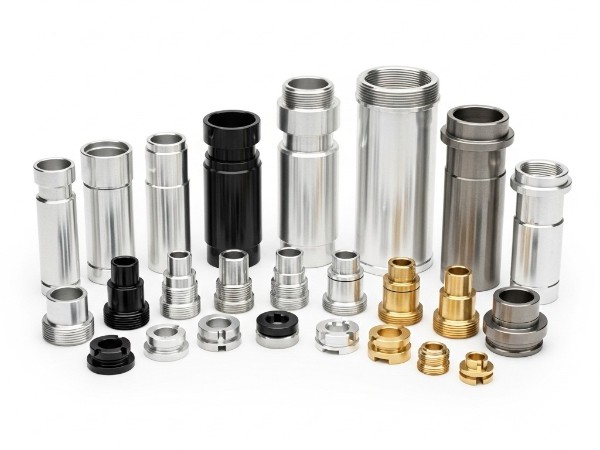 喷砂阳极表面处理光学镜头外壳cnc加工