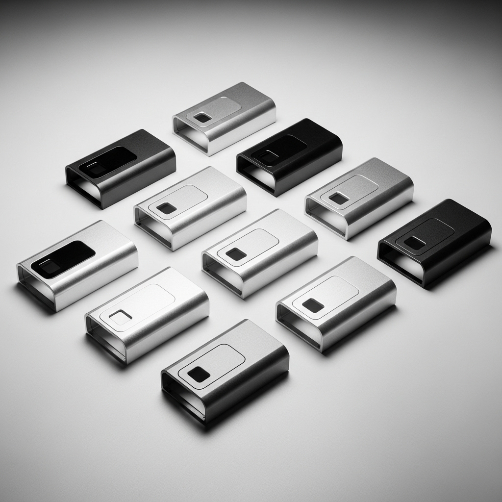 铝合金超薄无线充外壳cnc加工