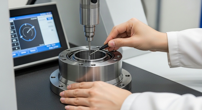 航空关节轴承座CNC_高强铝合金轻量化_实现_0_001mm-图4
